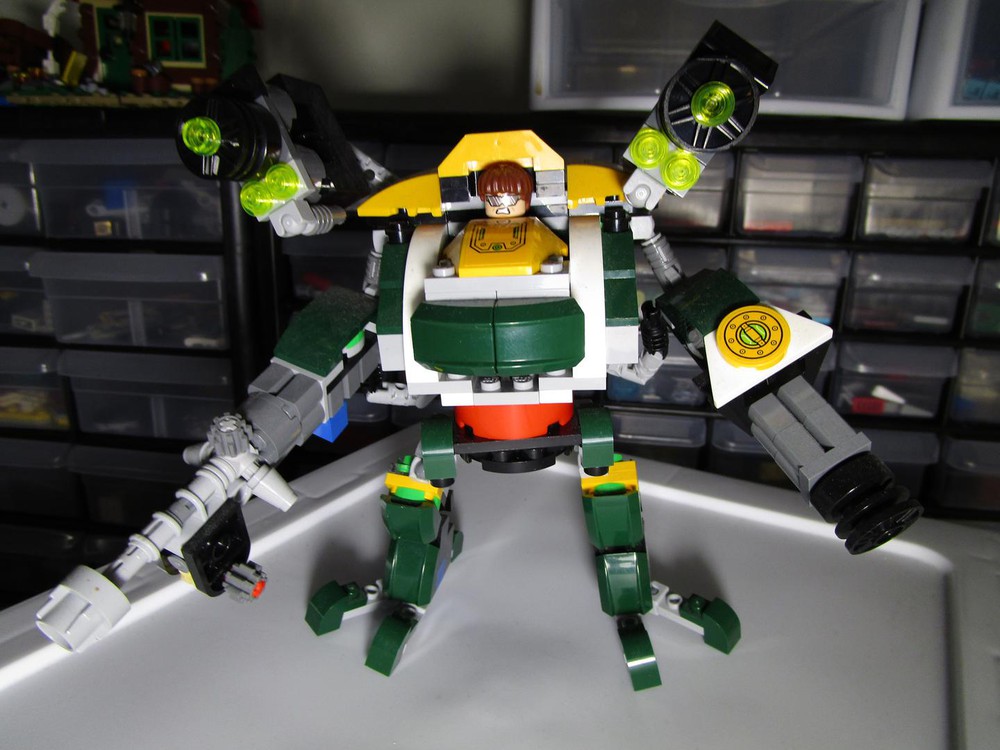 LEGO MOC Doc Ock Mech Alternate Build by beezysmeezy | Rebrickable ...