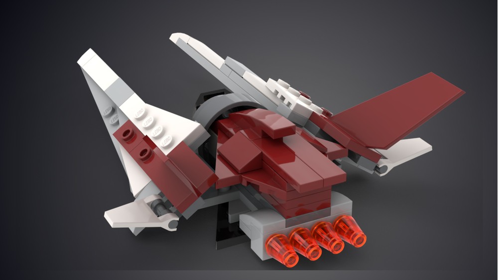LEGO MOC 31086 Space Fighter by BrickIntelligence | Rebrickable - Build ...