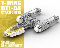 Rebel Y-Wing BTL-A4 set 75172 MOD