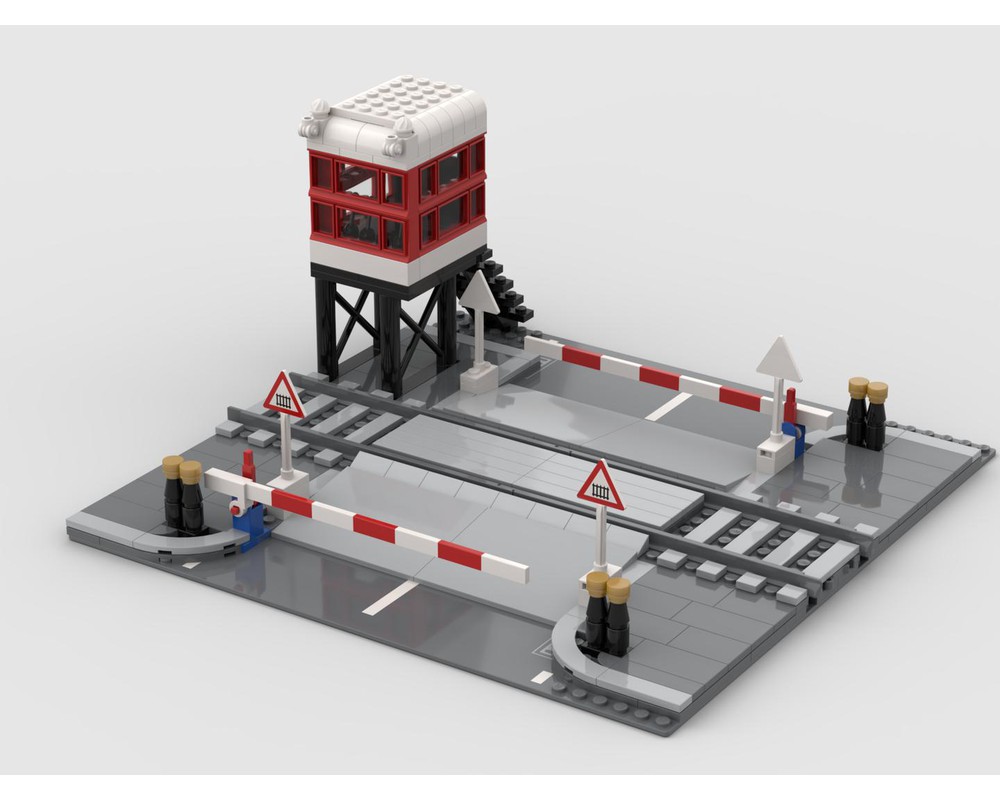 lego train crossing