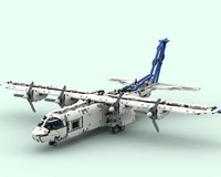 Cargo plane with 4 engines