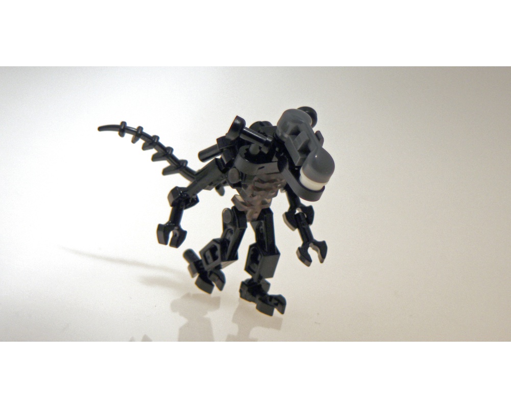 How To Make Lego Alien Xenomorph