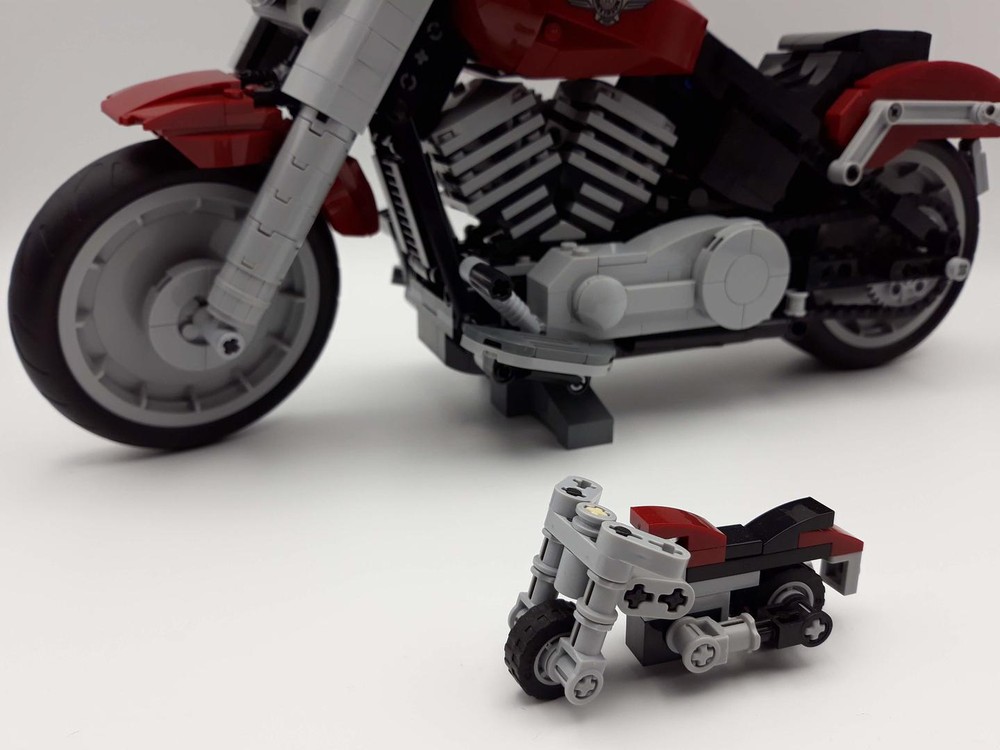 LEGO MOC-36924 Mini Harley-Davidson Fat Boy by Rauy | Rebrickable ...