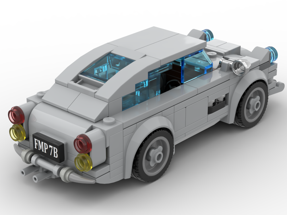 LEGO MOC Aston Martin DB5 Bond Edition by billyballokarlo Rebrickable Build with LEGO