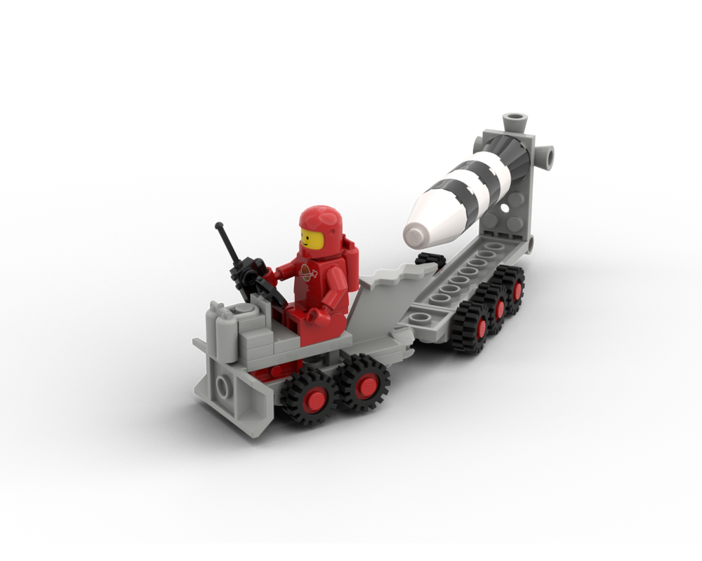 lego rocket transporter