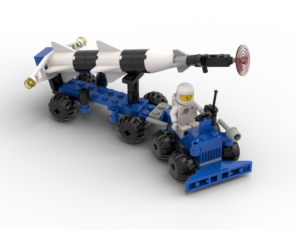 LEGO MOC-37025 6881 Long Rocket Carrier (Space > Classic Space 2017 ...