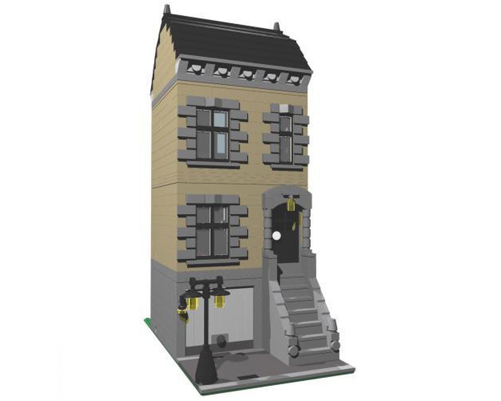 LEGO MOC Tan House by Berth | Rebrickable - Build with LEGO