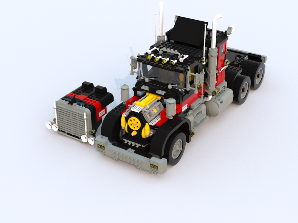 Pasture ukuelige Forvirre LEGO MOC [MOD] - Motorized Giant Truck 5571 by BramD96 | Rebrickable -  Build with LEGO