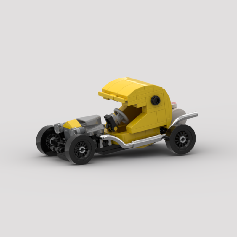 LEGO MOC 1929 JOHNNI D PACMAN HOTROD by BrickBuildCustoms | Rebrickable ...