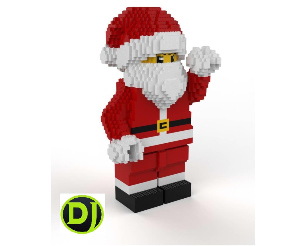 LEGO MOC Santa Claus by DJ Brick | Rebrickable - Build with LEGO