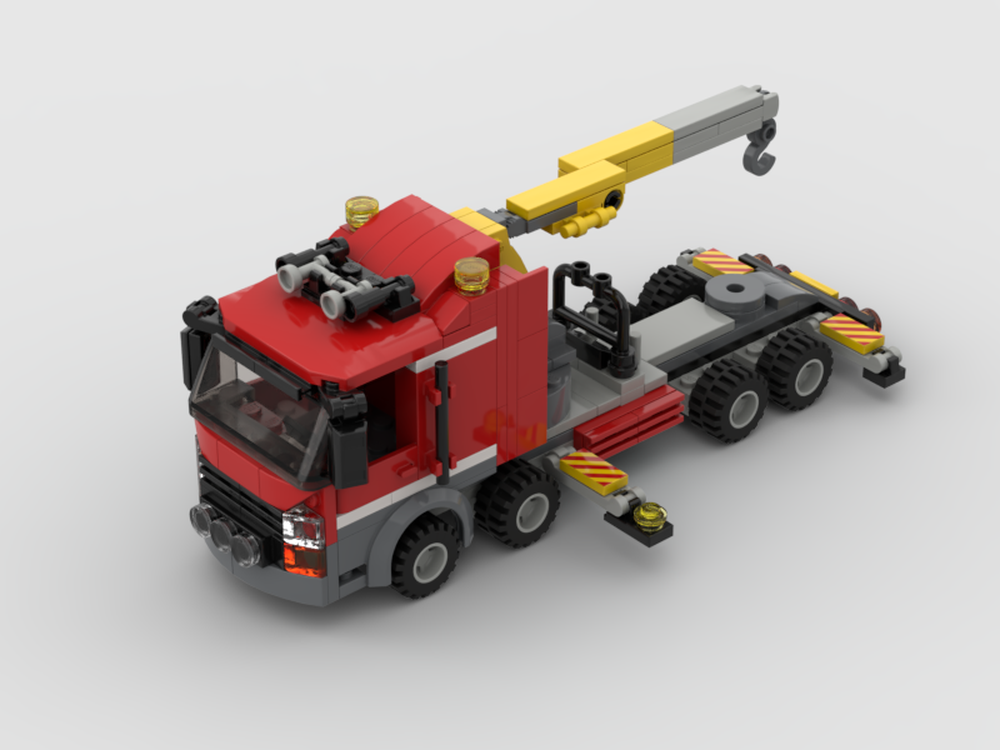 LEGO MOC Crane Truck - 8258 City by e 