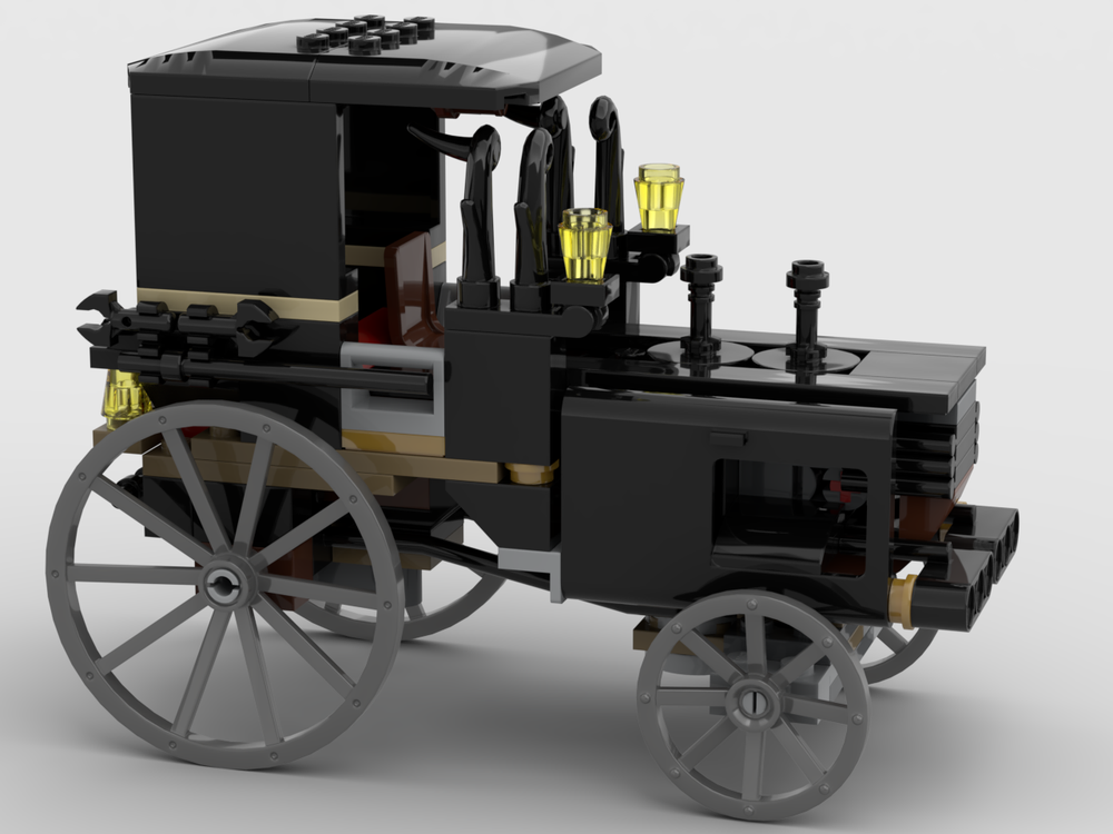 LEGO MOC Grindelwald's Escape Car by JauryBee Rebrickable Build