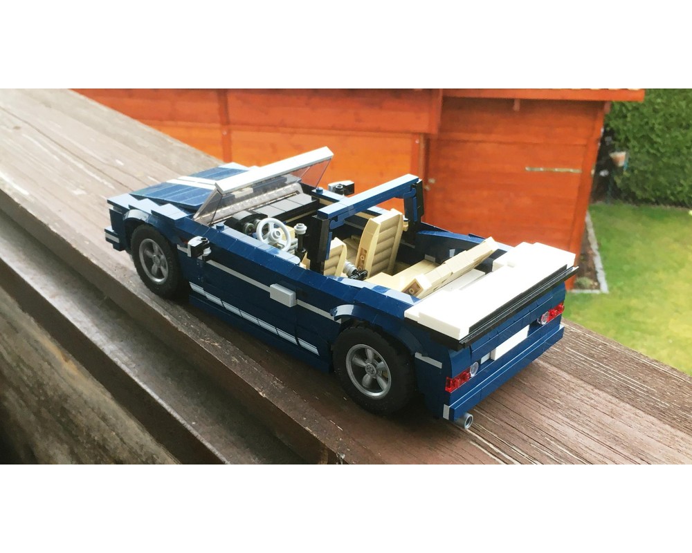 Set MOC ZITIANYOUBUILD 1025 Pièces – Camion Bleu Foncé Version Alternative