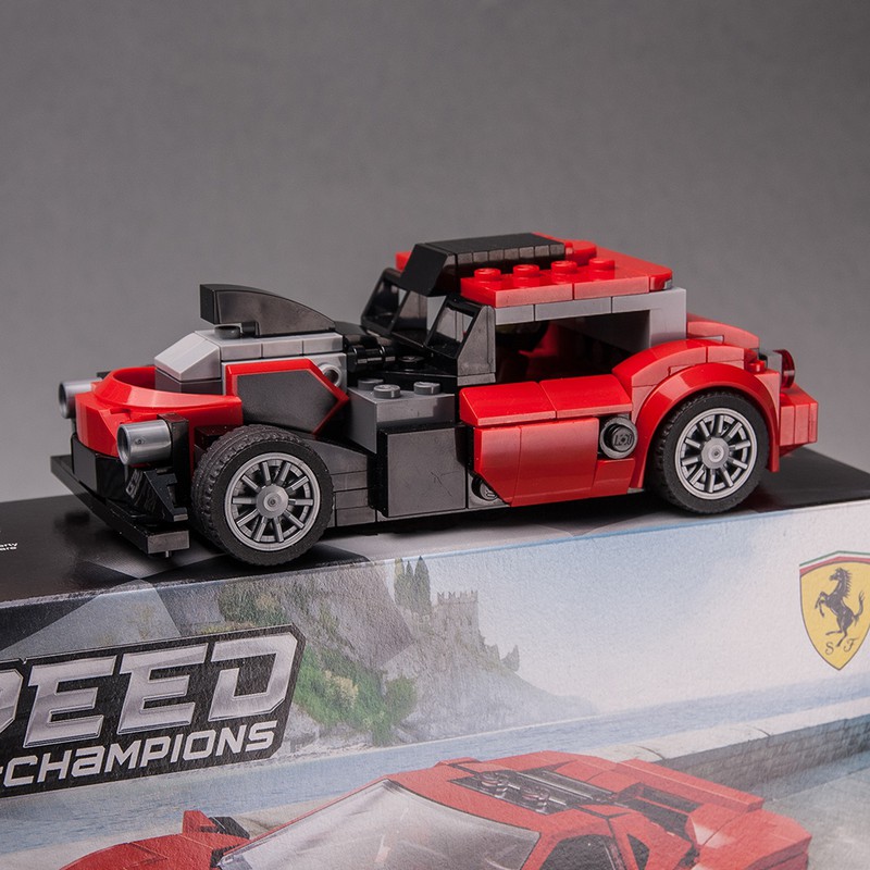 LEGO MOC 76895 Hot Rod by Keep On Bricking Rebrickable Build