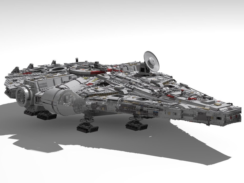 Lego Moc 75192 Millenium Falcon Ucs Escape Pod By Bigfoot.max 