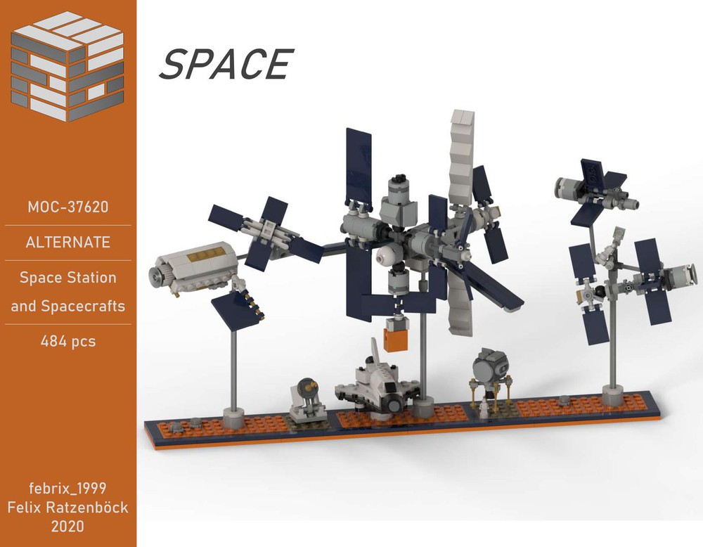 sommerfugl Dinkarville I modsætning til LEGO MOC 21321 - Space Station and Spacecrafts by febrix_1999 | Rebrickable  - Build with LEGO