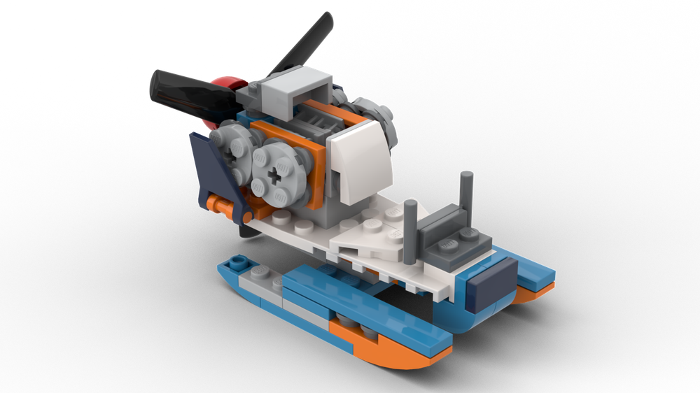 Lego best sale swamp boat