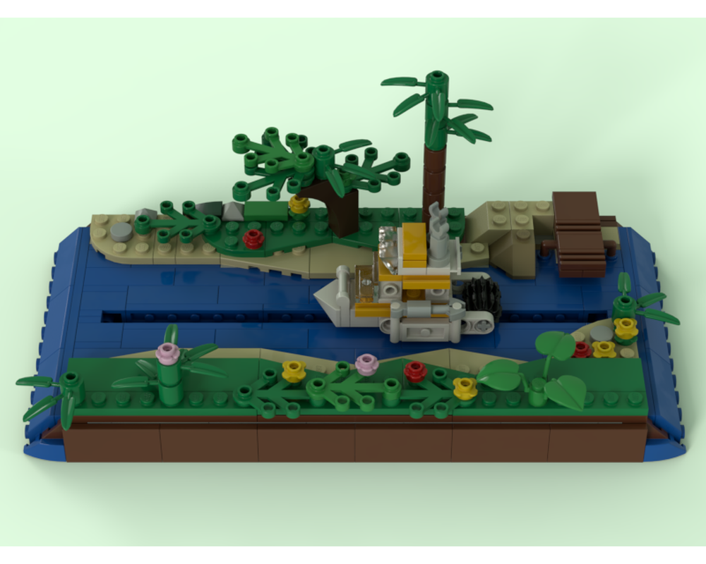 lego riverboat
