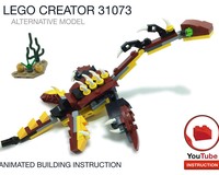 Lego 31073 MOC - Dinosaur Nessy - Plesiosaur