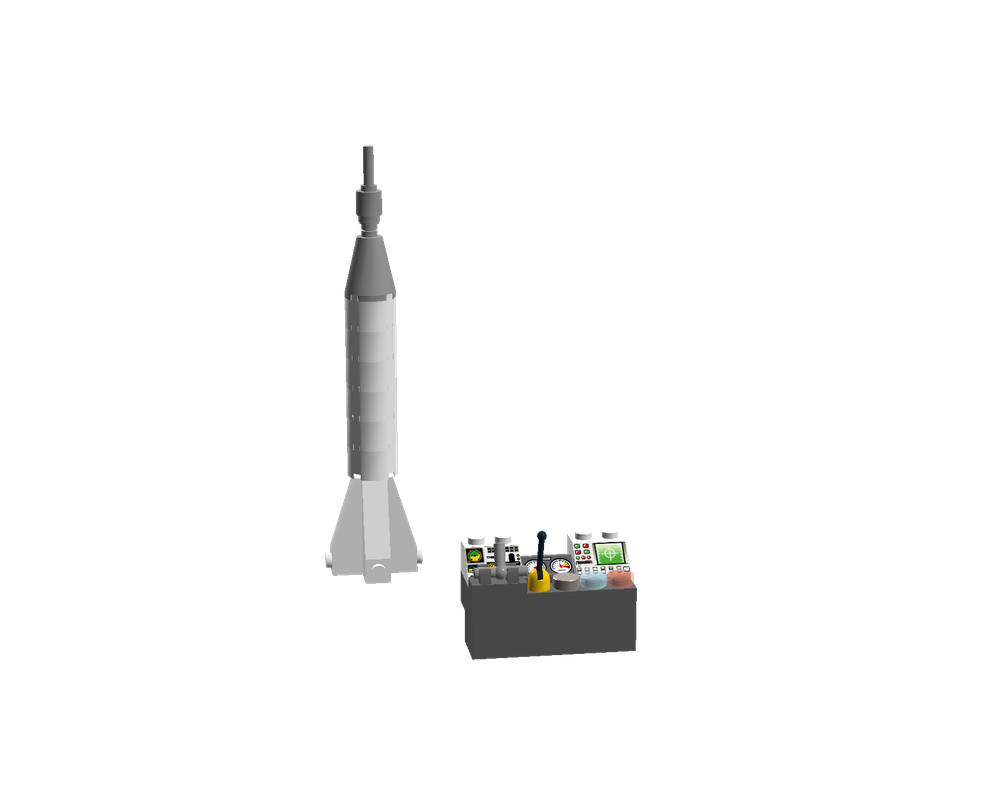 LEGO MOC Long Range Missile by DrStrange | Rebrickable - Build with LEGO