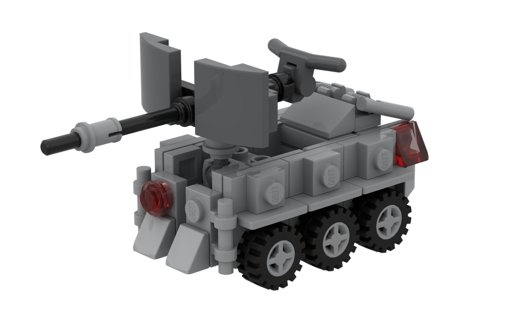 Tiny Tank LEGO MOC  Treadception. Instructions: flic.kr/p/2