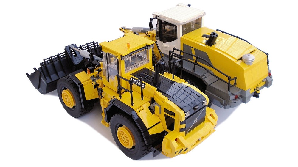 LEGO MOC Volvo L250G Wheel Loader by M_longer | Rebrickable - Build ...