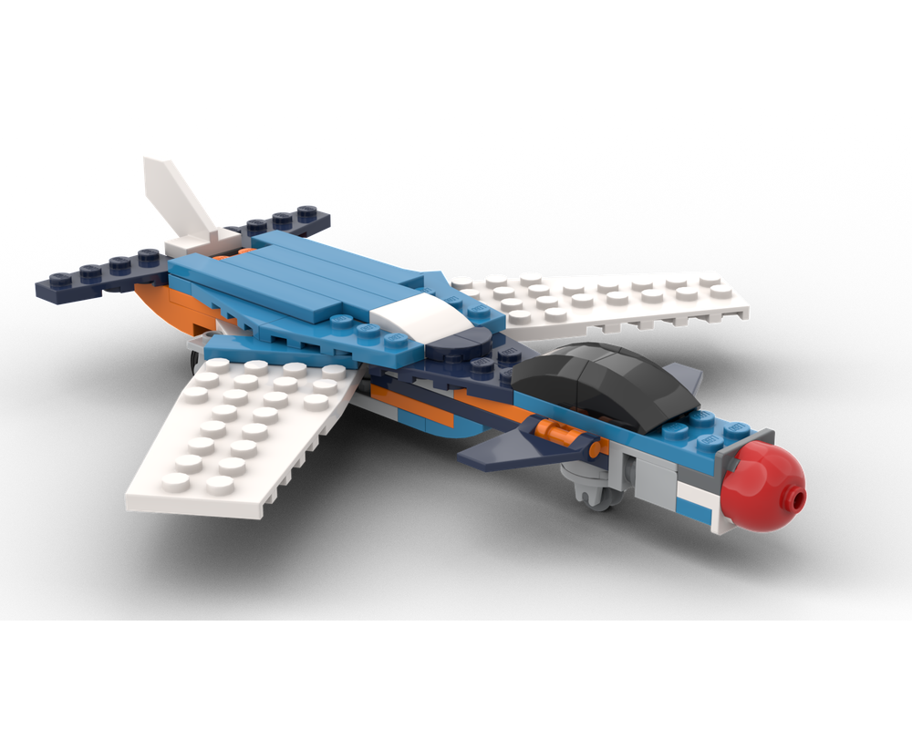 LEGO MOC 31099 Set Alternative Forward swept wings jet by ...