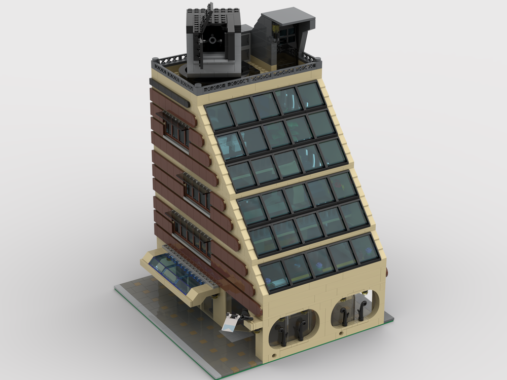 LEGO MOC Shop and Living and Stars by zero_g_is_fun | Rebrickable ...