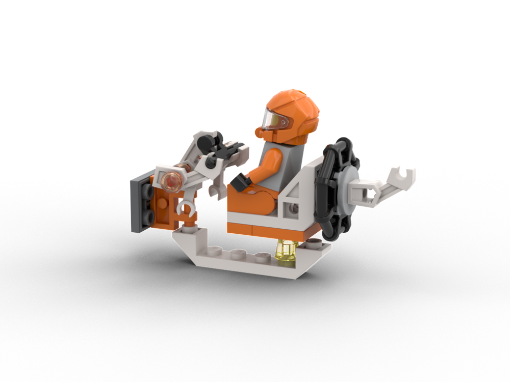 LEGO MOC 30230 Repulsor Speeder by plastic.ati | Rebrickable - Build ...
