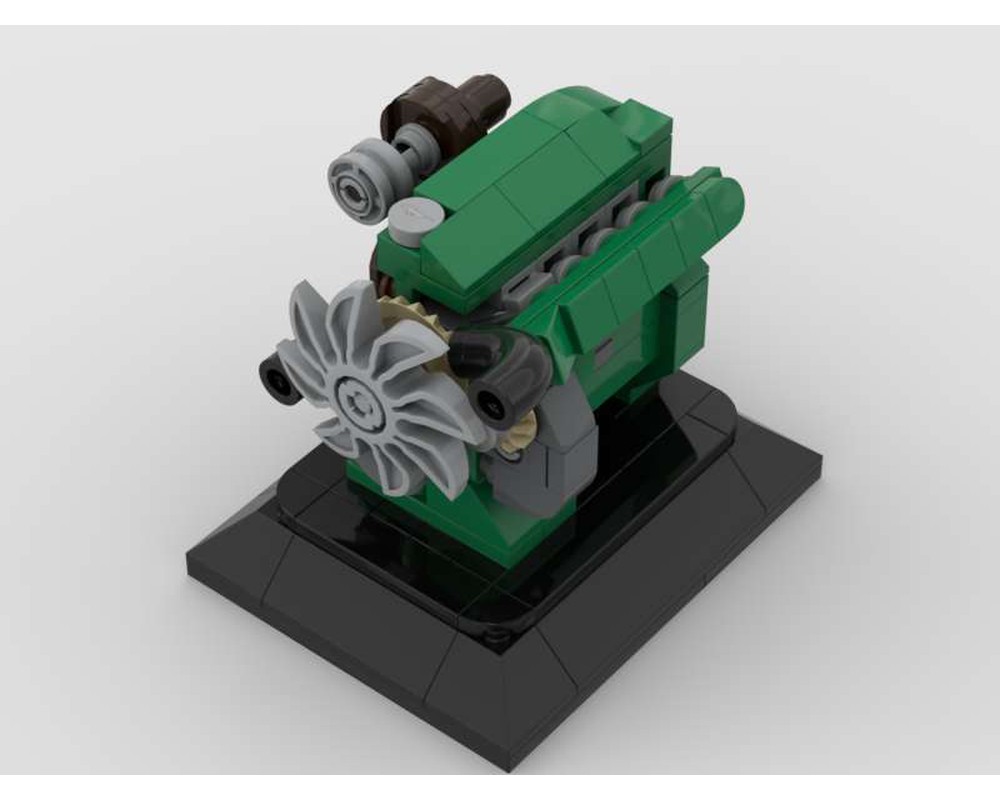 lego engine moc