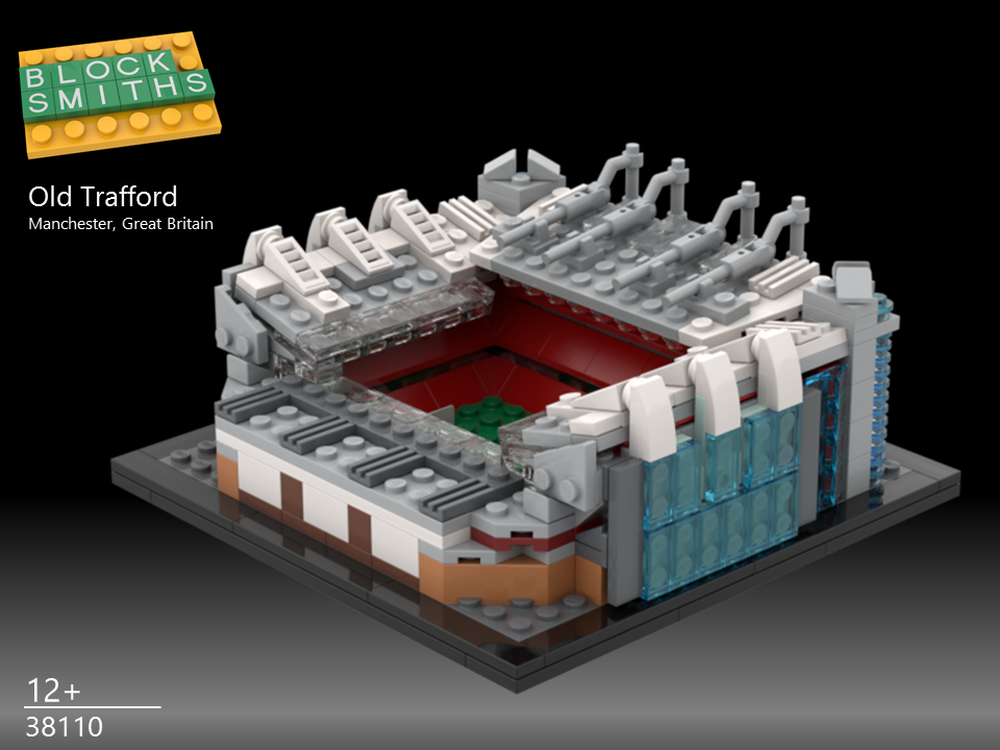fjols læber sejle LEGO MOC Old Trafford - Manchester United F.C. by blocksmiths | Rebrickable  - Build with LEGO