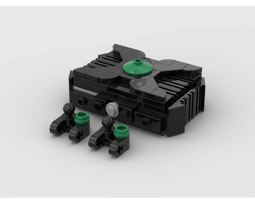 LEGO MOC Xbox by BuildMaster Rebrickable Build with LEGO