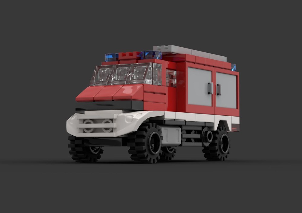 mercedes unimog truck lego ads