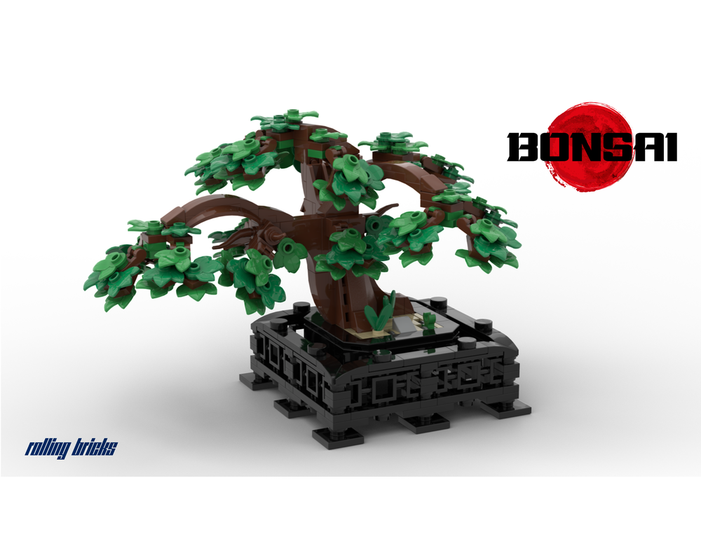 LEGO MOC Bonsai by RollingBricks Rebrickable Build with LEGO