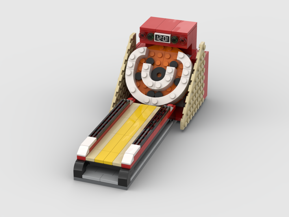 LEGO MOC Skee Ball Machine by BuildMaster Rebrickable Build with LEGO