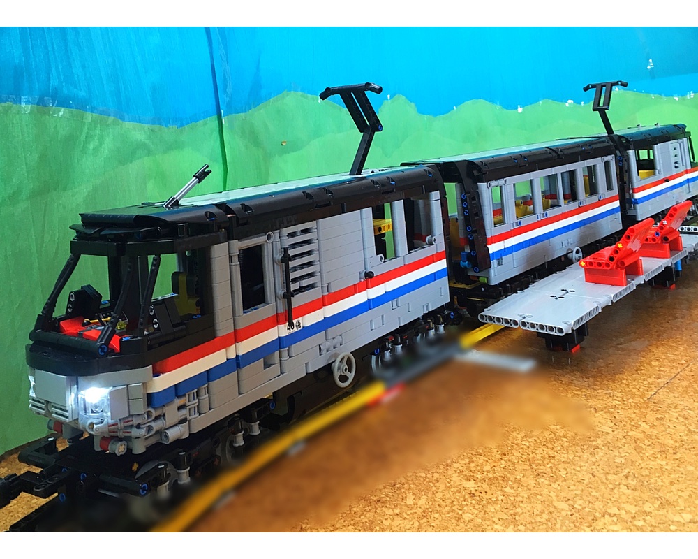 lego technic train