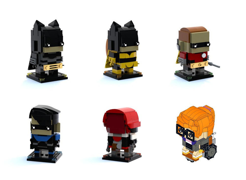 LEGO MOC Arkham Heroes pack 1 by Igor X | Rebrickable - Build with LEGO