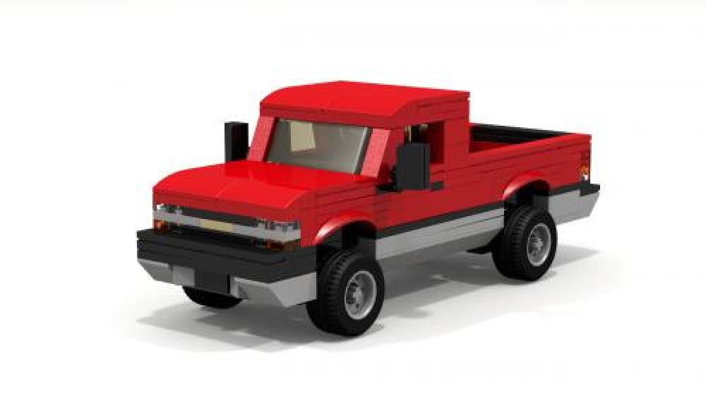 Lego Moc Chevrolet Silverado By Ren Rebrickable Build With Lego