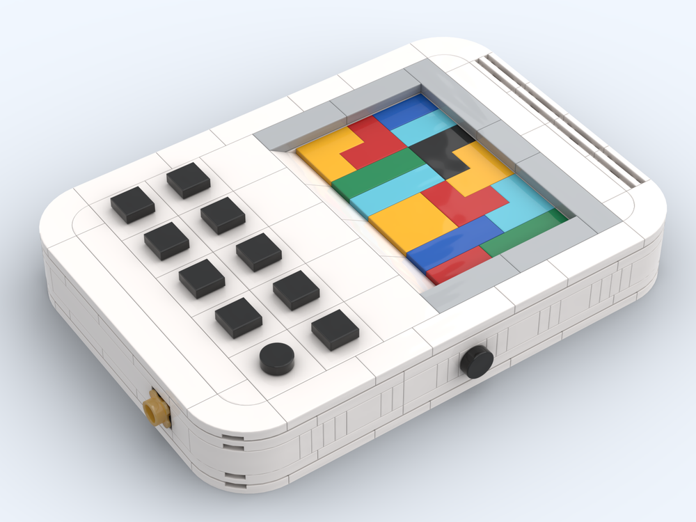 LEGO MOC Handheld Device by Huebre Rebrickable Build with LEGO