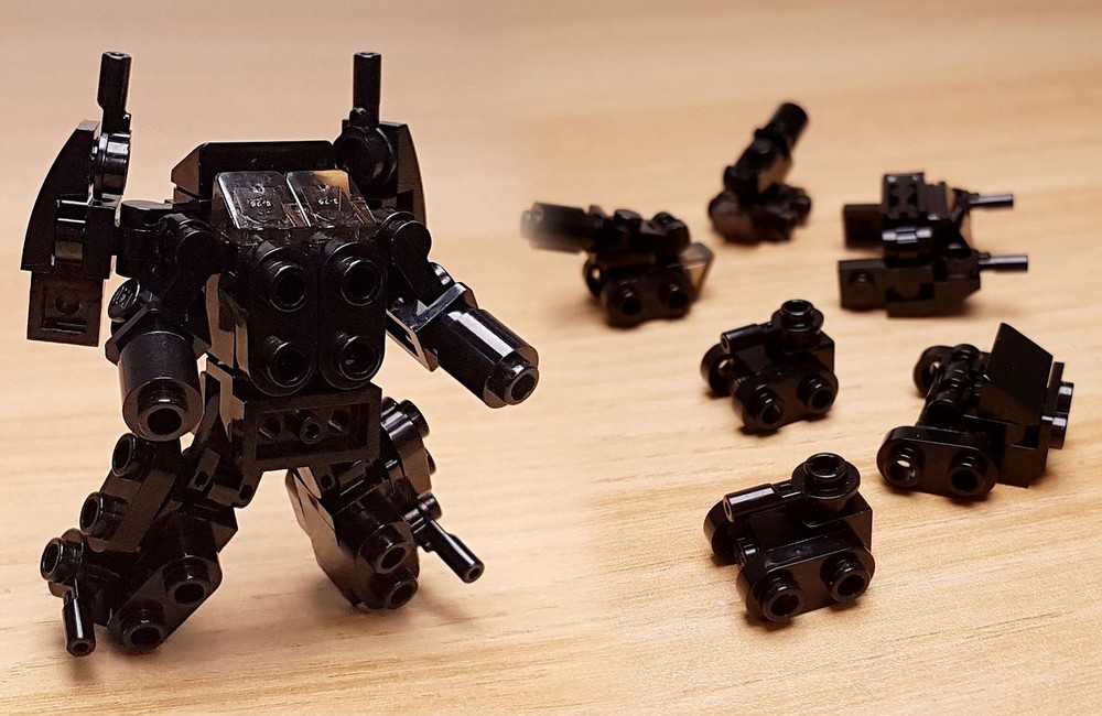 lego mech tank