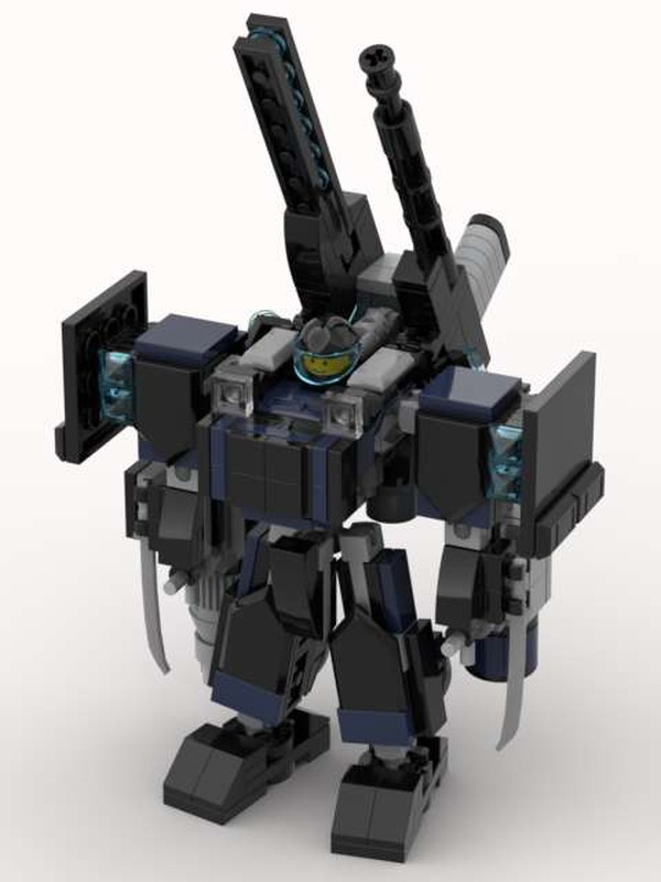 LEGO MOC Battle Mech Suit #2 by meregt | Rebrickable - Build with LEGO