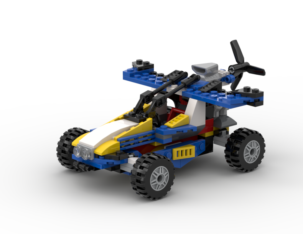 LEGO MOC [freemium] Flying Car - 31087 by modelar | Rebrickable Build with LEGO