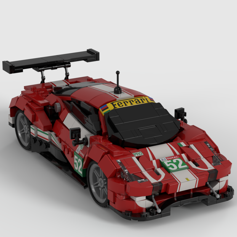 1/43 Ferrari 488 GTE EVO No.52 - AF Corse - 3rd LMGTE Pro class 24H Le