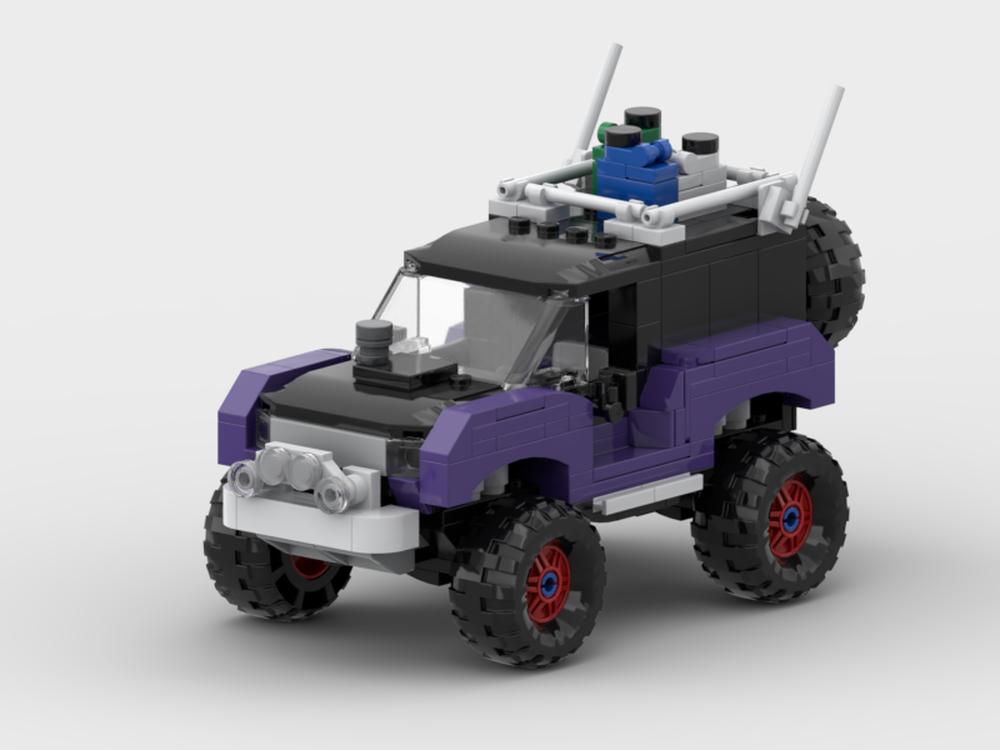 LEGO MOC Off-Road Wheeled Extreme Adventure inspired by Lego 42069 Technic by by DreamsOnlyOwnsMakers | Rebrickable Build with LEGO