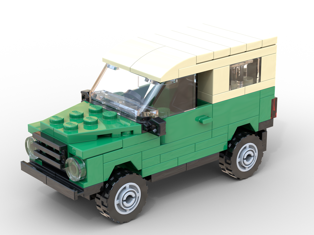 LEGO MOC MOC - Land Rover Defender - Stability tweaked - Green by ...