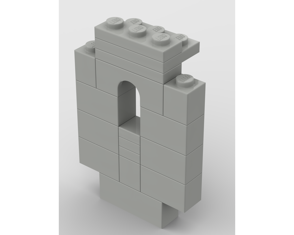 Lego® 4444 Ritter Panel 2x5x6 schwarz Paneel Burg Ritterburg Mauer Castle #7 