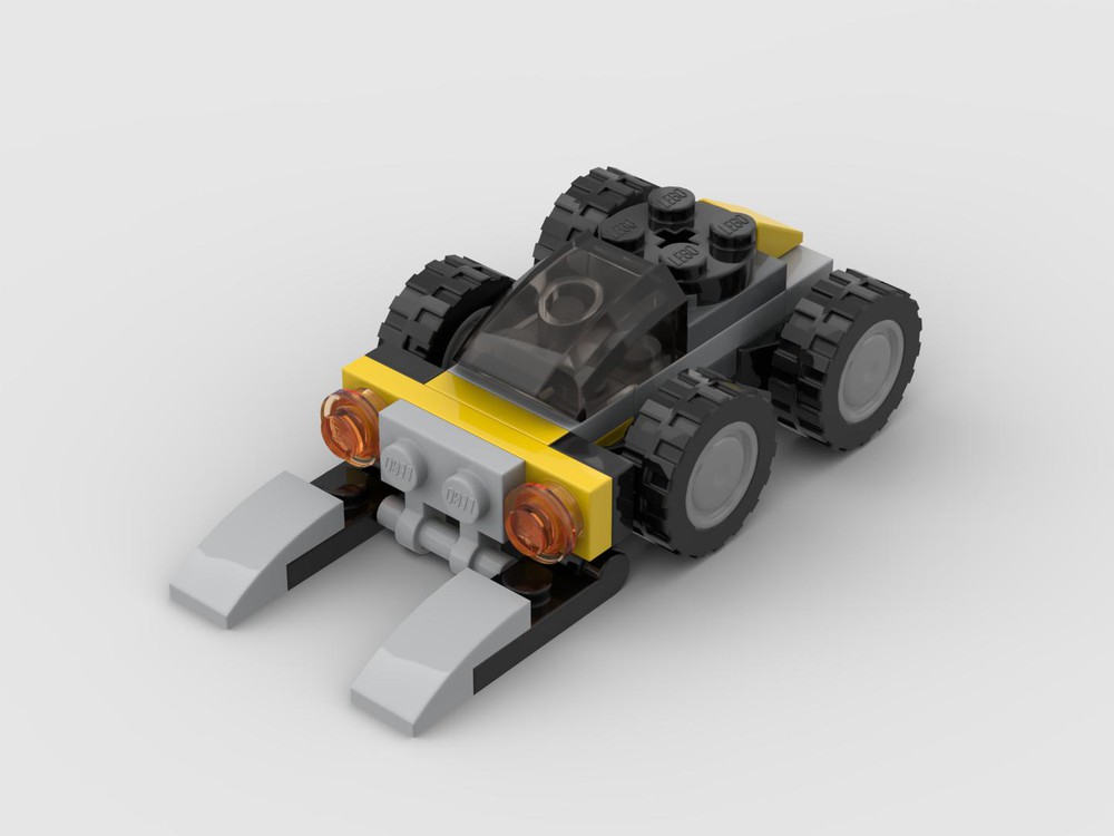 LEGO MOC 31014 Snowmobile by Dujk | Rebrickable - Build with LEGO