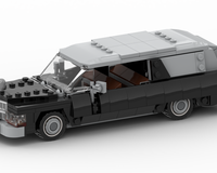 1984 Cadillac DeVille Hearse Grey/Black