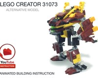 Lego 31073 MOC Mech Robot Flyer