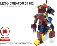 もここ LEGO MOC-71847 Crocodile - Lego Creator 31102 set by Bricks Ideas
